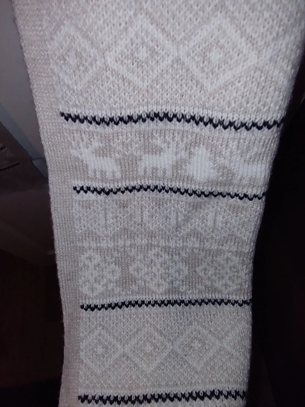 Talbots knit scarf